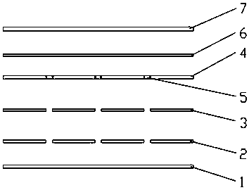 Preparation method of graphene heating film