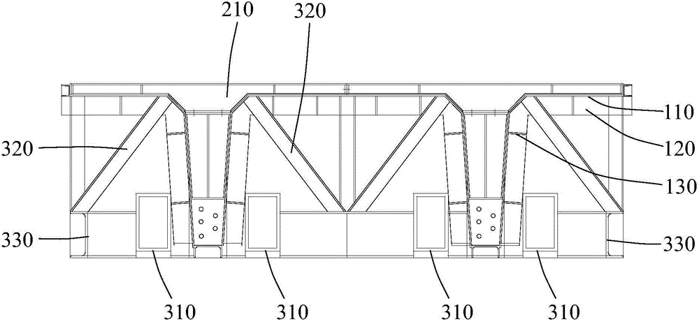 Novel large-span load-bearing prestress double-T plate construction method