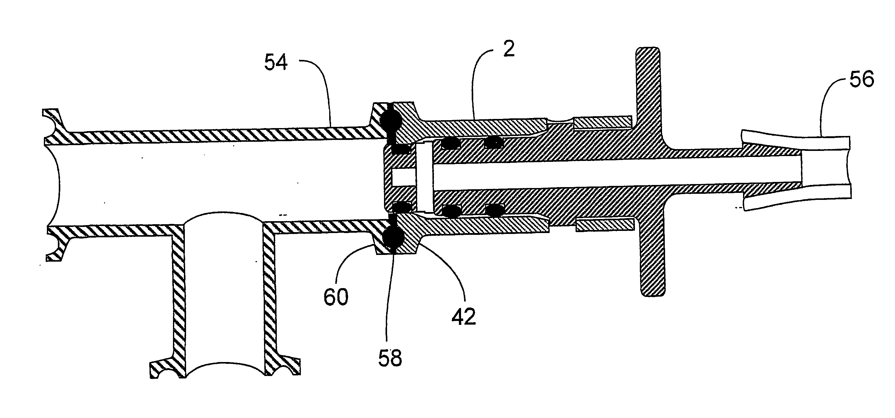 Disposable, sterile fluid transfer device