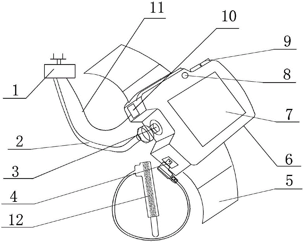 Sleep respiration monitoring device capable of monitoring end-tidal carbon dioxide