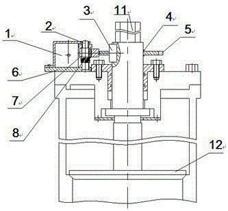 Electric locking device for water getting valve of outdoor fire hydrant