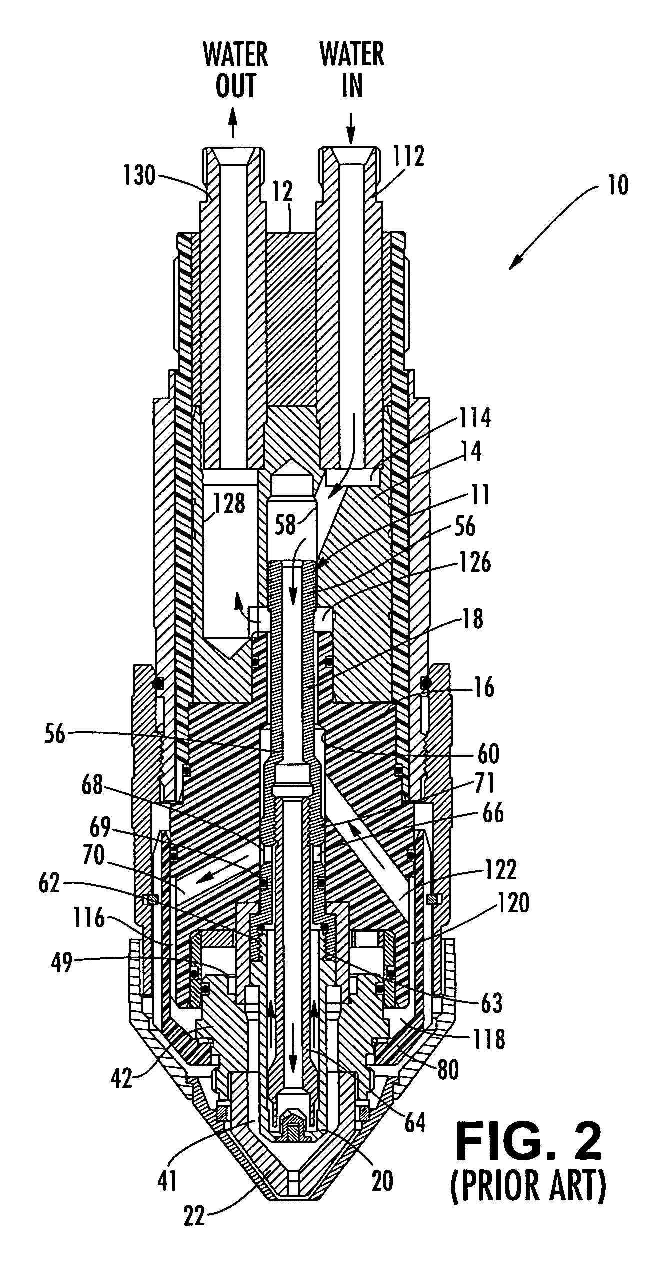 Electrode and electrode holder with threaded connection