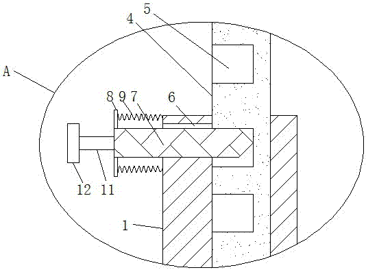 High-adjustment-capacity storage box for logistics equipment