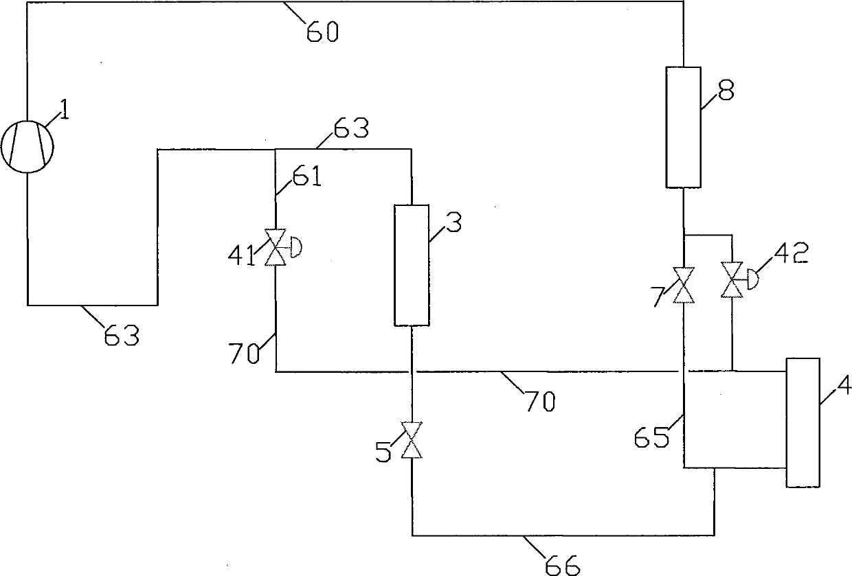 Air conditioner refrigeration device