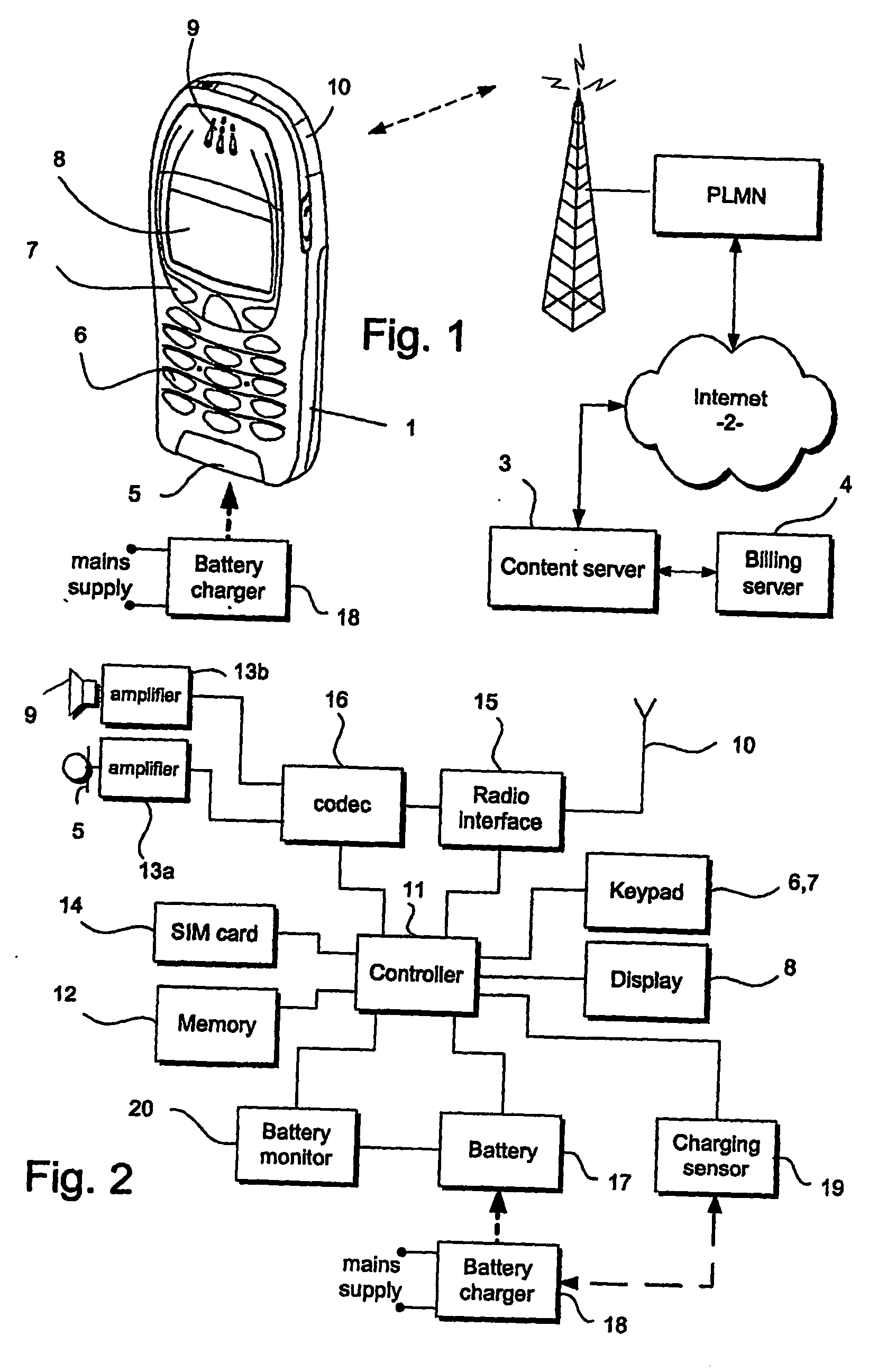 Portable battery driven apparatus