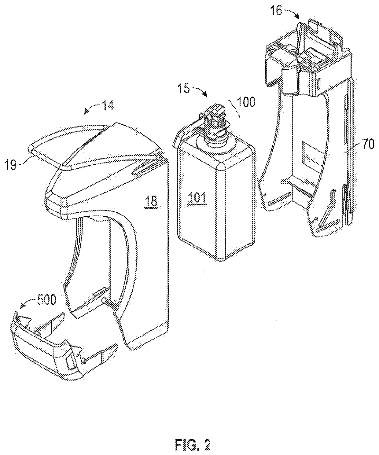 Spring Mechanism for Fluid Dispenser