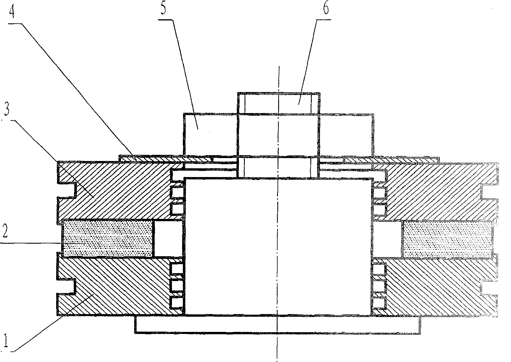 Assembling method for seal components in magnetic liquid seal device