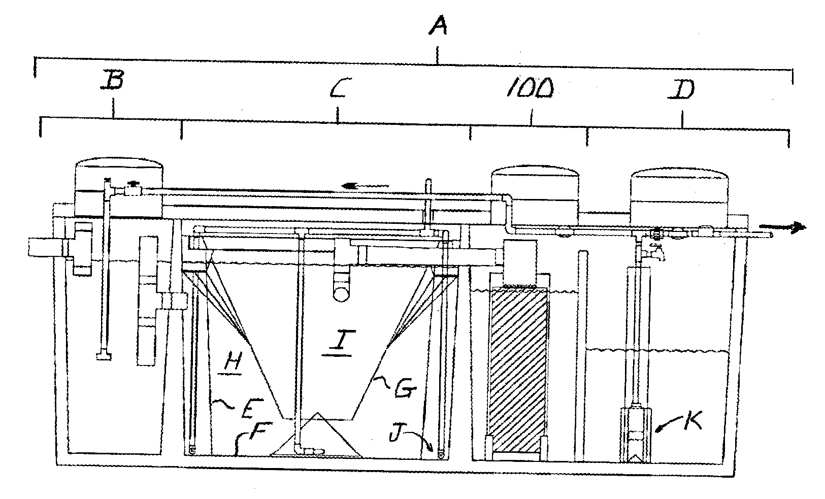 Apparatus For And Method Of Denitrifying Wastewater