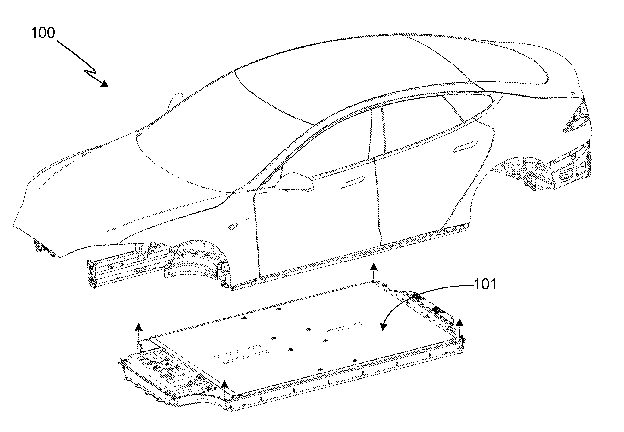 Integration System for a Vehicle Battery Pack