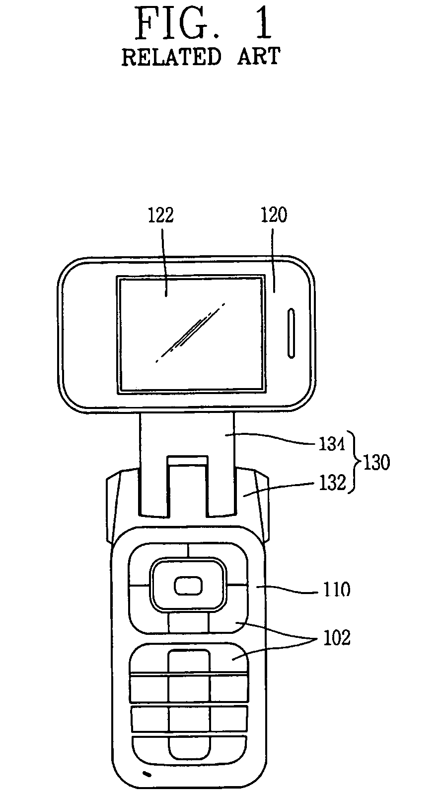 Body rotation type portable terminal