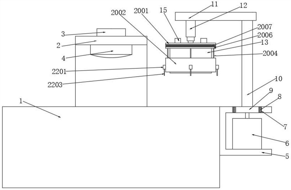 Warehouse carrying device with sorting function