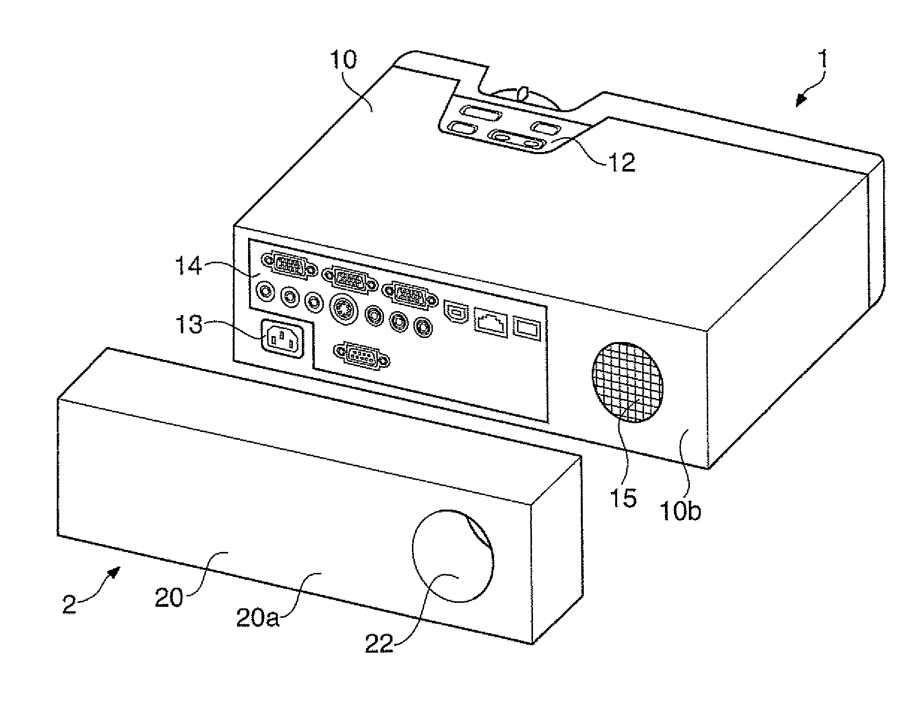 Electronic apparatus housing cover, electronic apparatus, and projector