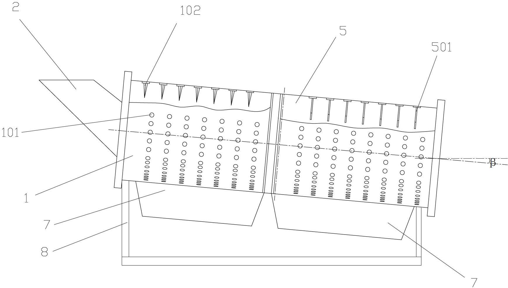 Wood polymer composite prepared by using mixed plastic and cotton stalks in domestic garbage, and method for preparing wood polymer composite