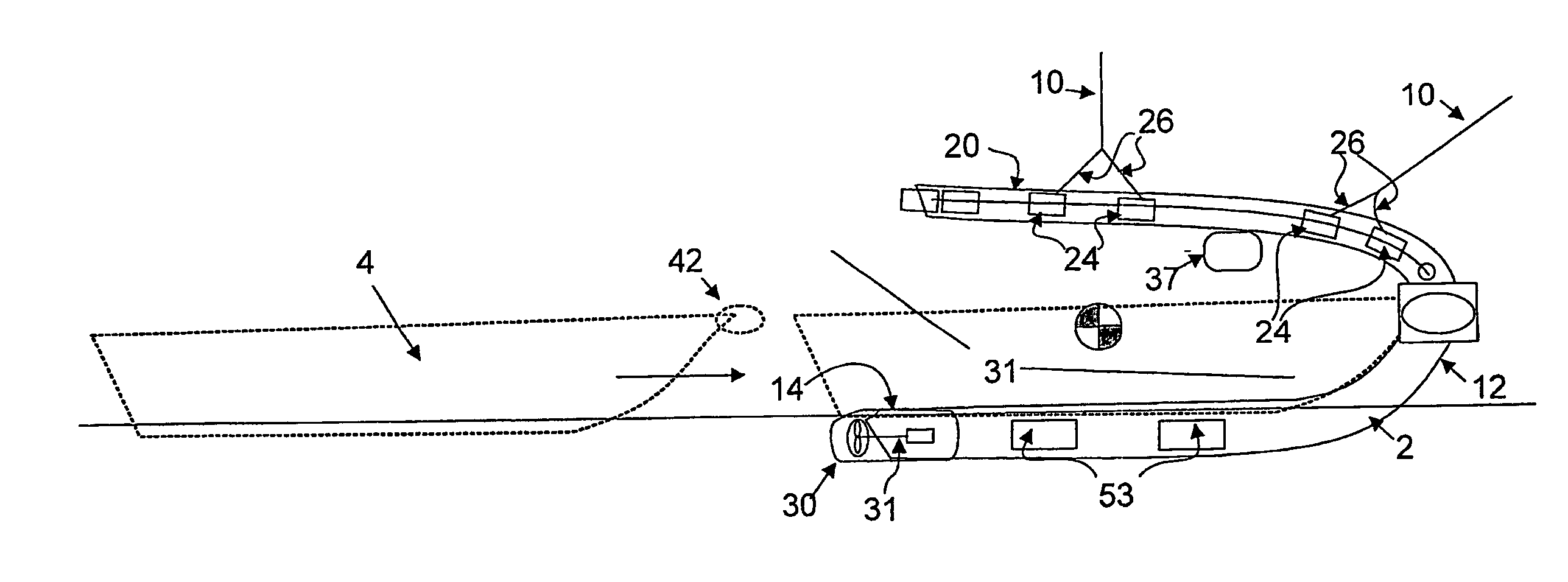 Marine payload handling craft and system