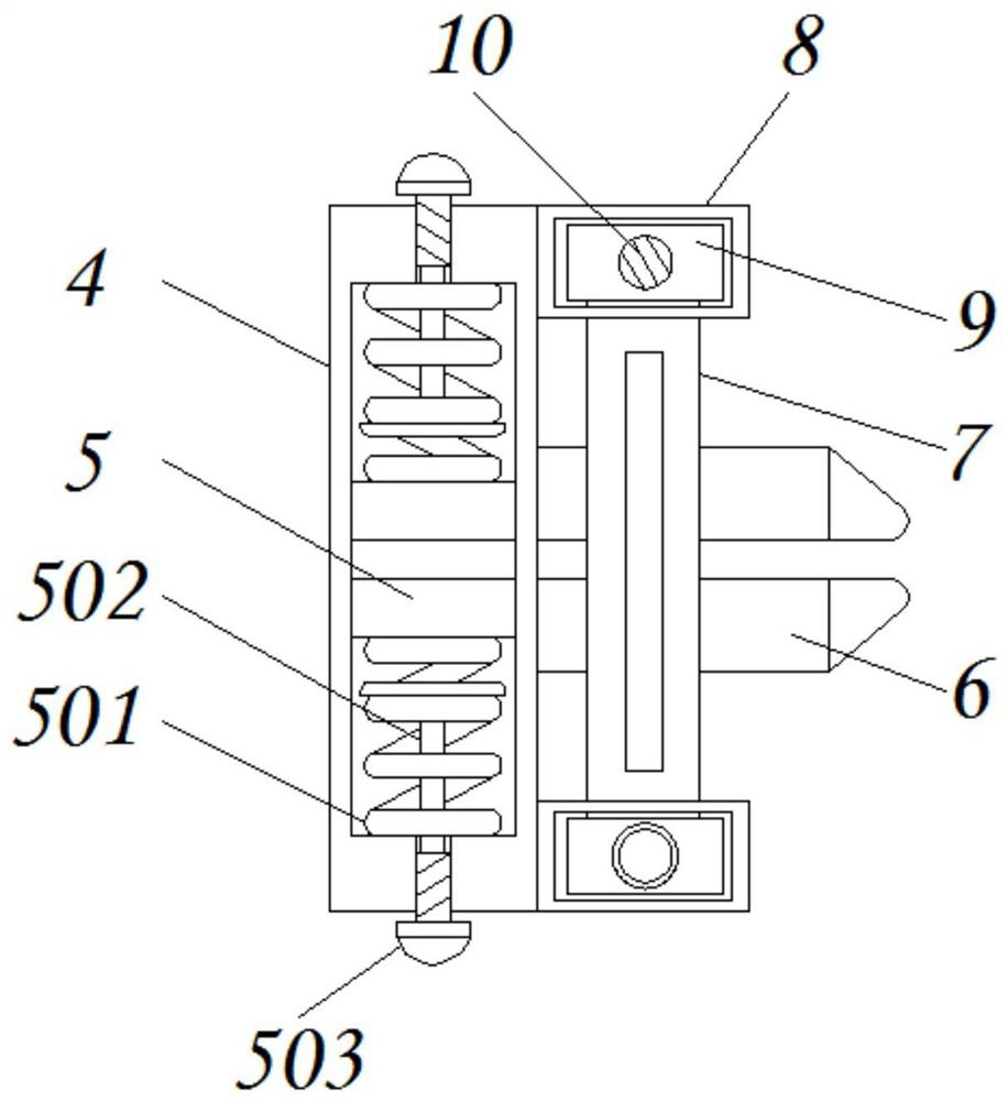 Mechanical automatic polishing device capable of adjusting clamping force