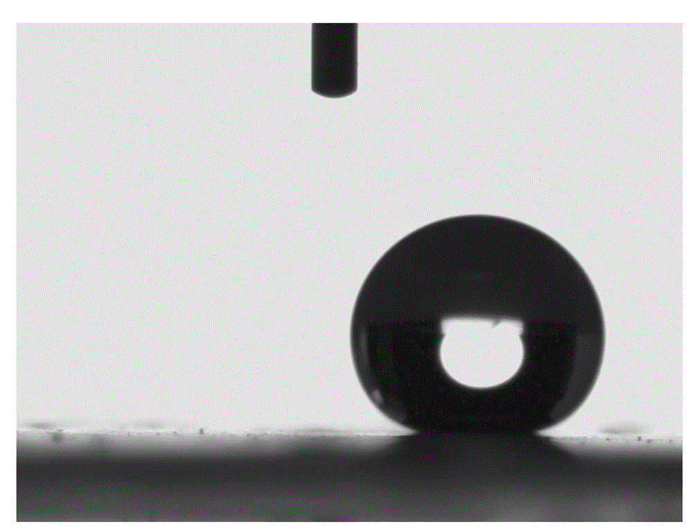 Superhydrophobic polypropylene film and preparation method thereof