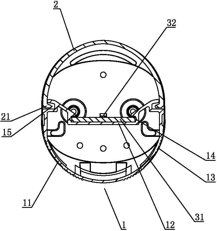 Automatic assembling method of light emitting diode (LED) lamp tube