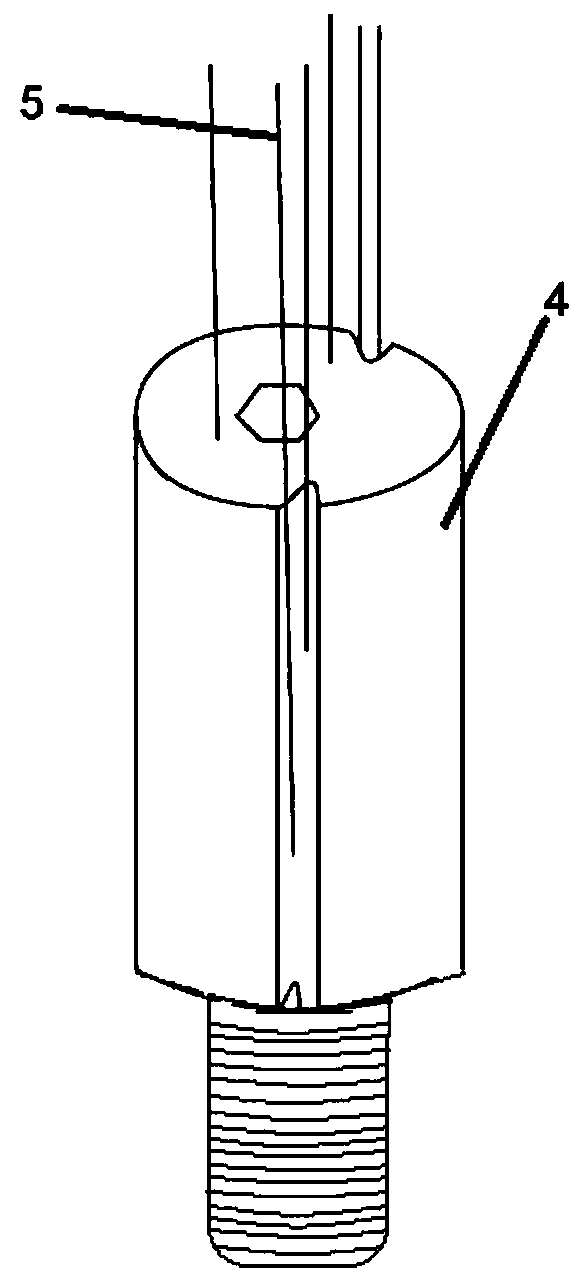 Artificial femoral stem prosthesis used for greater trochanter fracture and fitting method