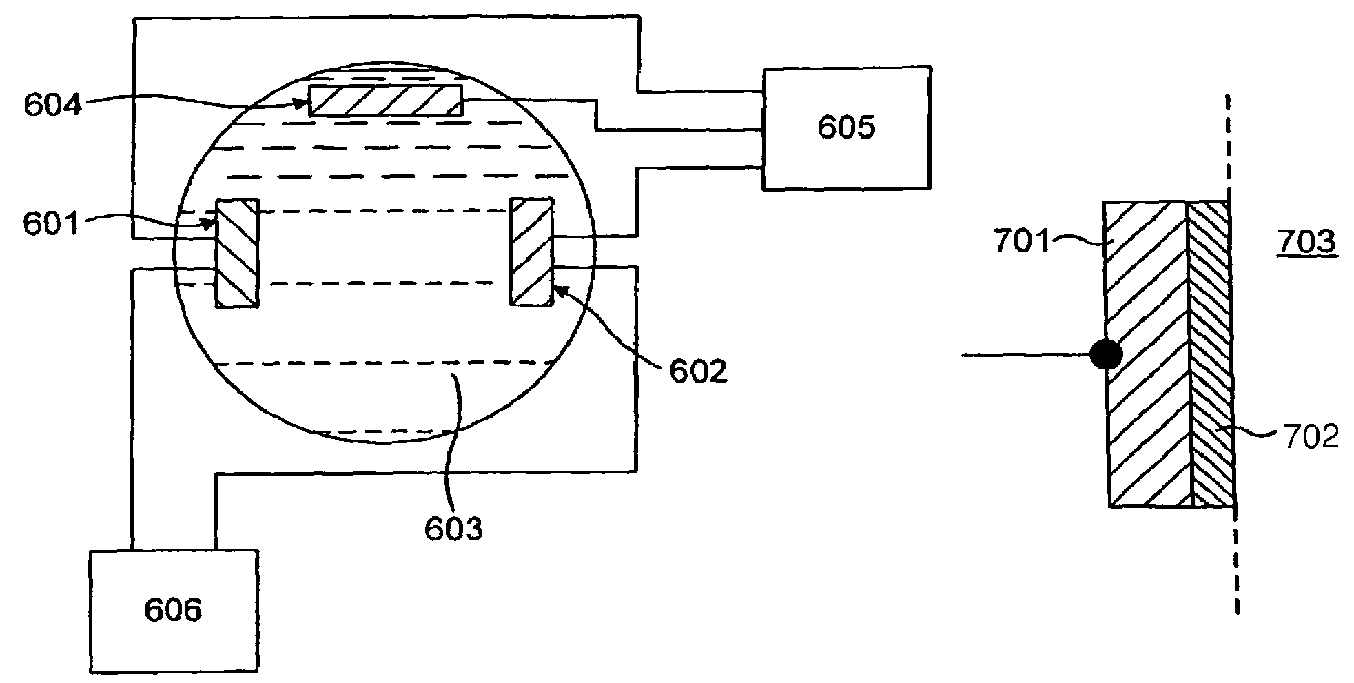 Magnetic transducer having electrodes with metal and a layer of a salt of that metal