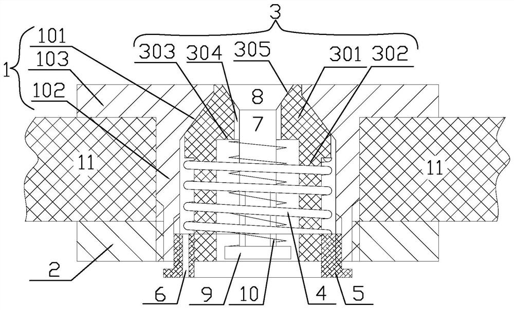 Pressure relief valve with overpressure protection function and corresponding mining layered pressure relief air bag retaining wall