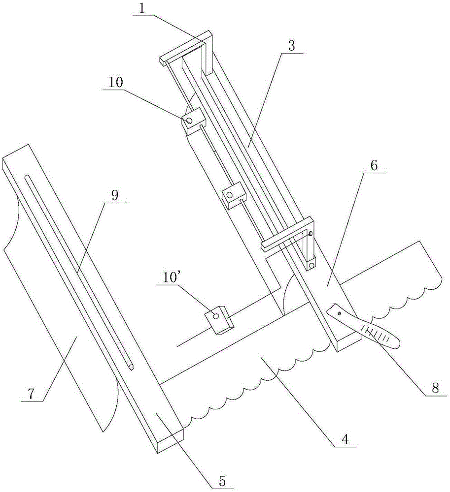 Automatic hook device for open heart surgery