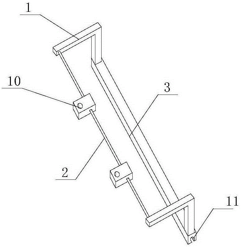 Automatic hook device for open heart surgery