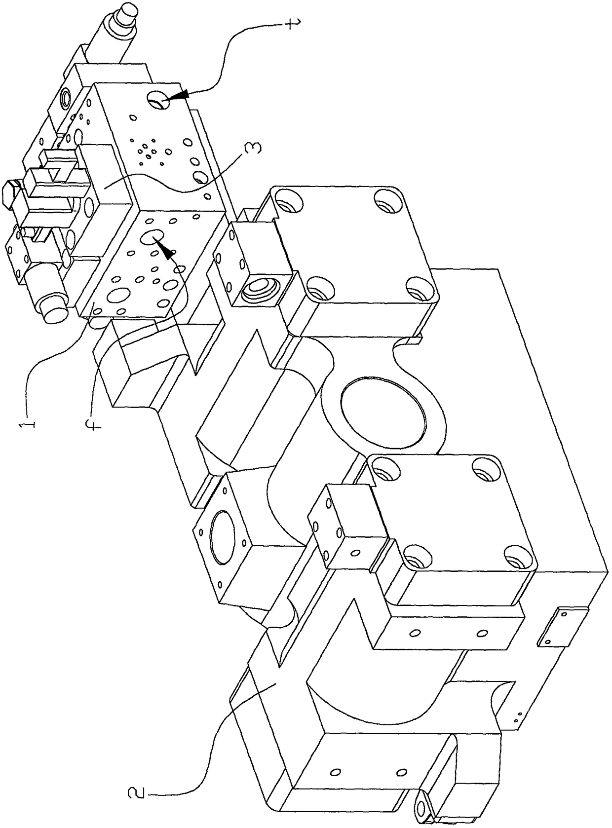 Differential injection modules for injection molding machines