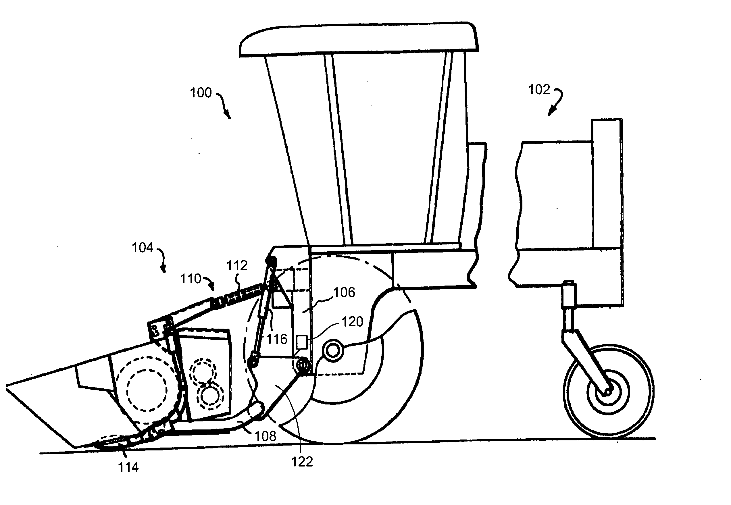 Header flotation calibration system