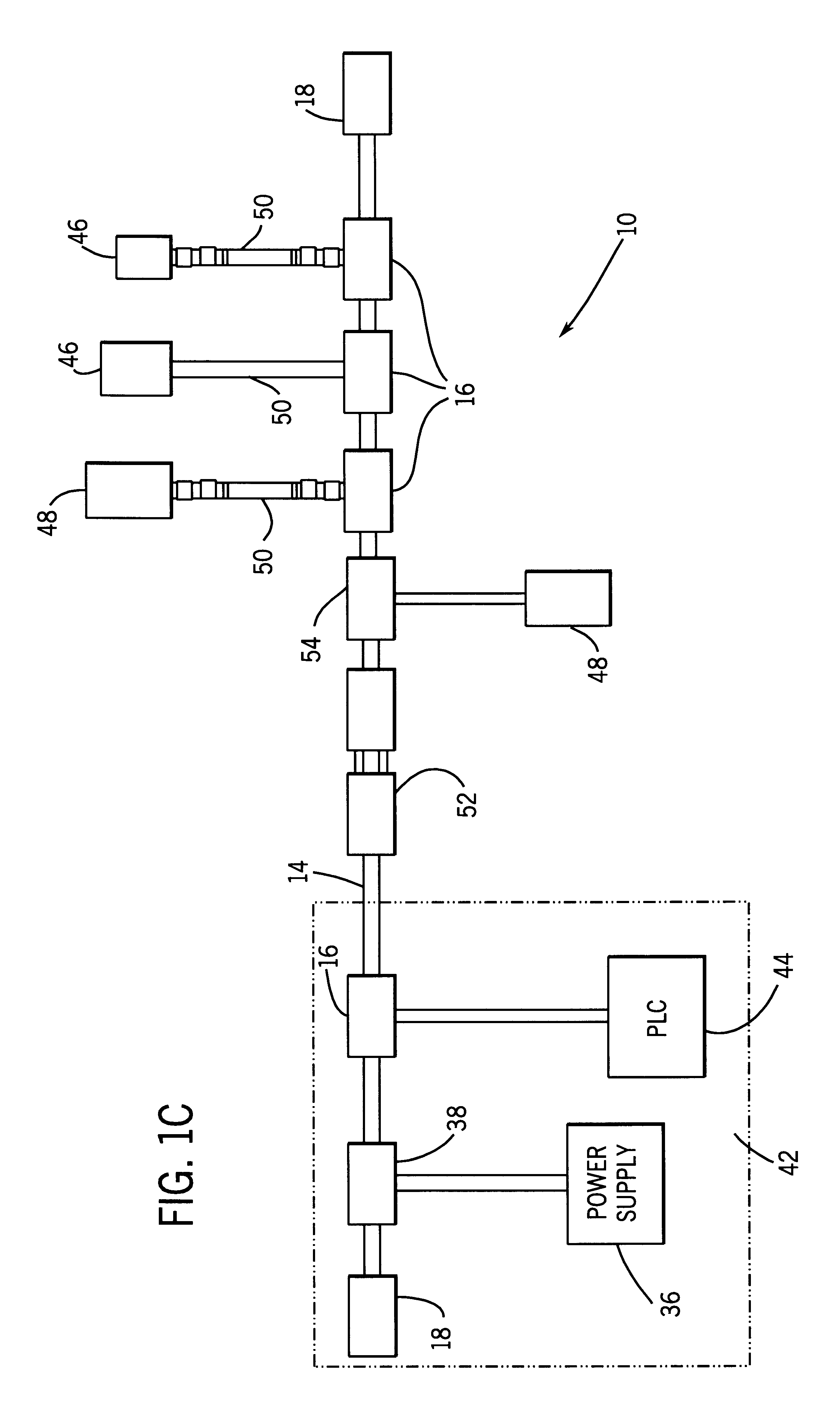 Power and data network system media architecture