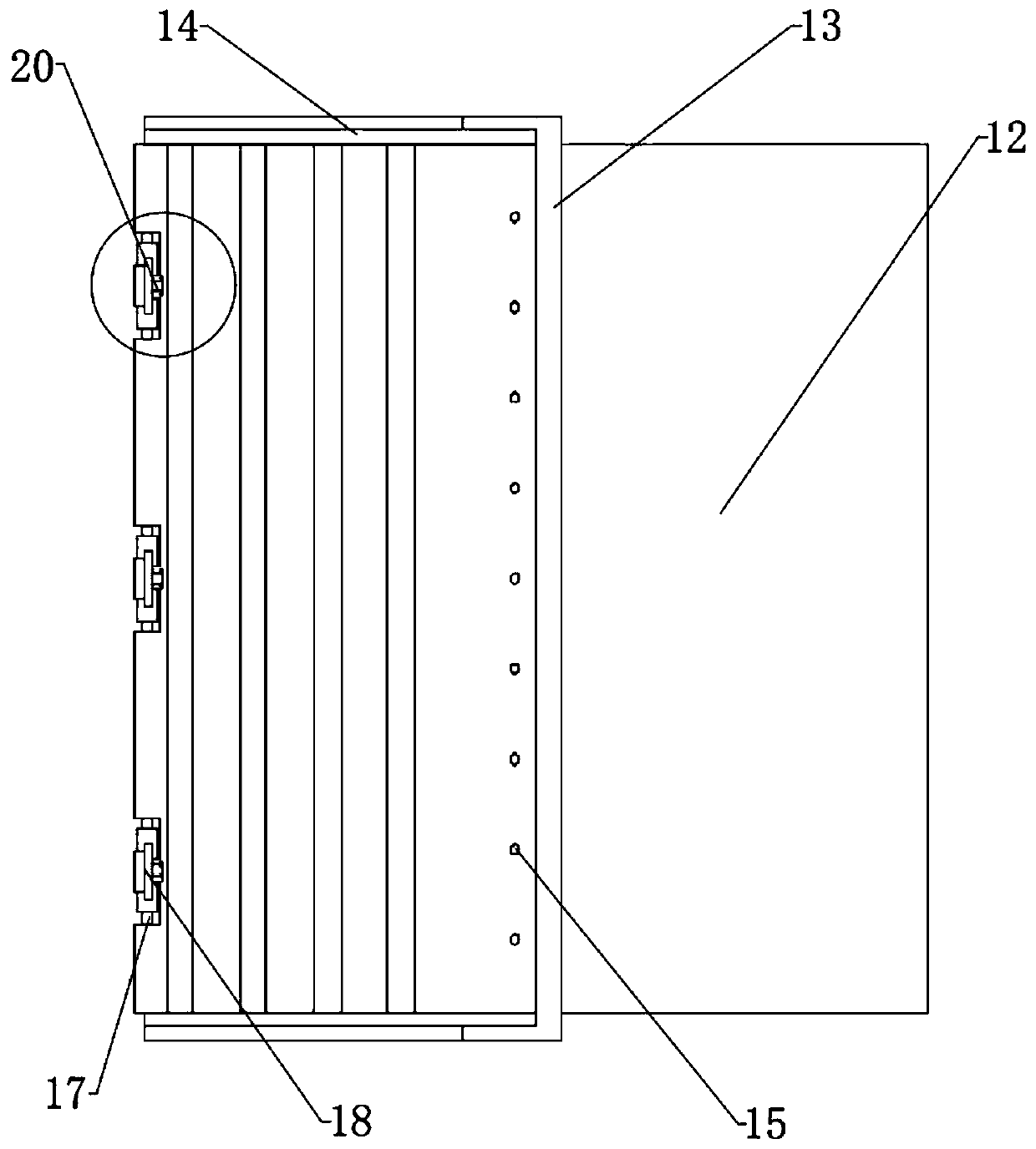 Spraying system for building fire fighting