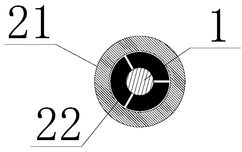 High-stress impact burst roadway anchor rod, design method and work method