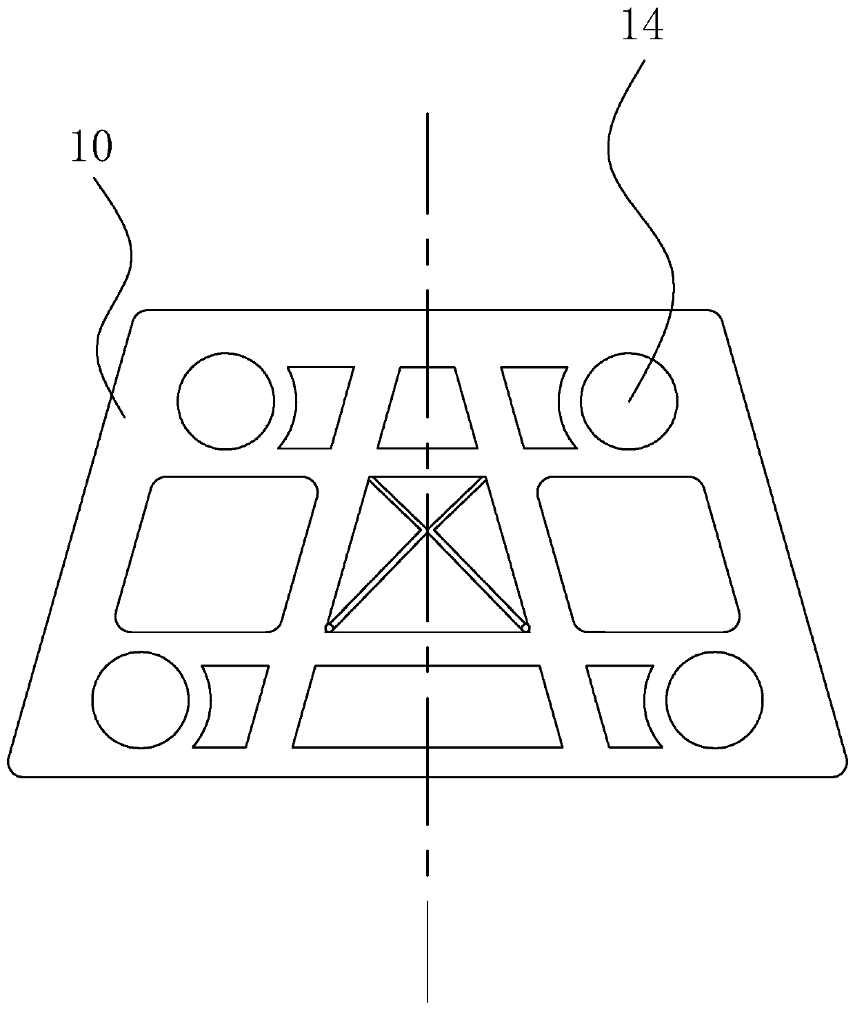 Manufacturing method of metal bonding agent horseshoe block