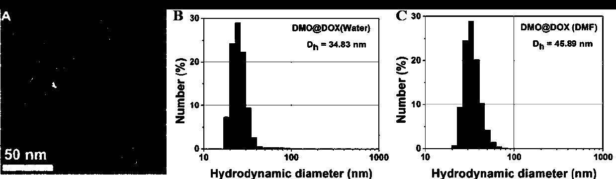 Preparation method of pH-responsive amphiphilic rod-like adriamycin polymer prodrug