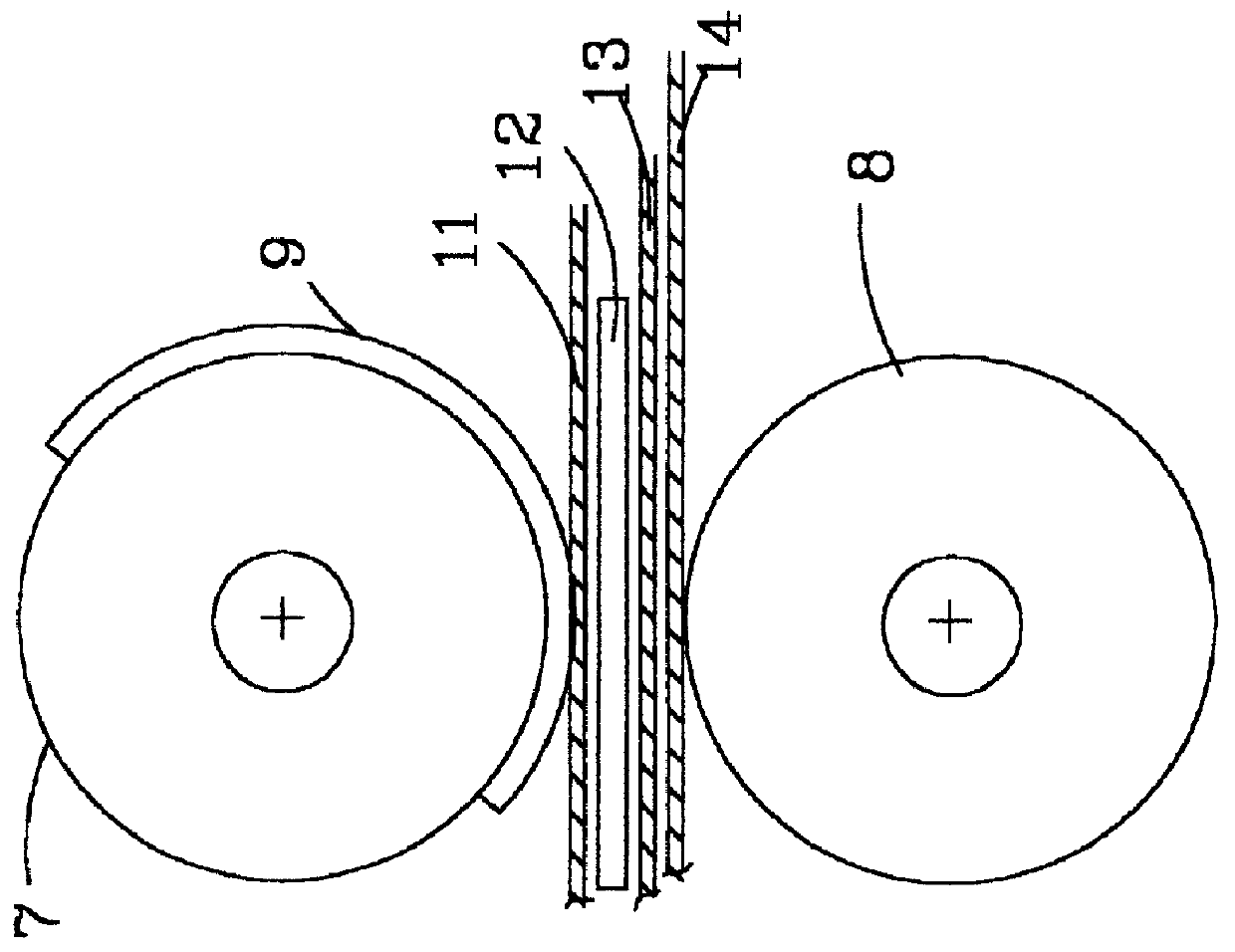 Process for the fabrication of disposable diapers and other disposable products and a disposable diaper