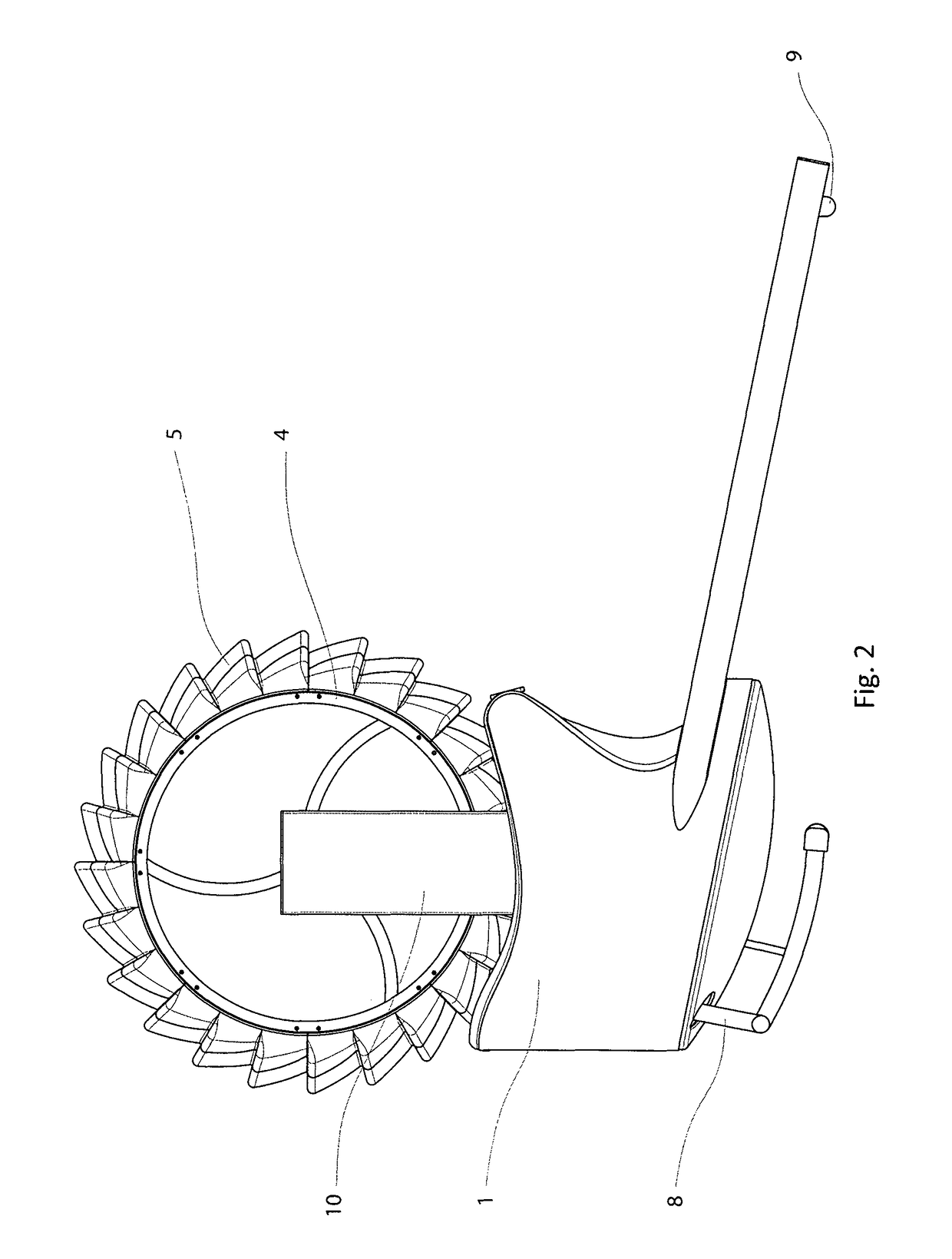 Exercise machine with load rolling simulation