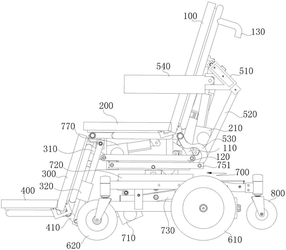 Multifunctional electric wheelchair bed