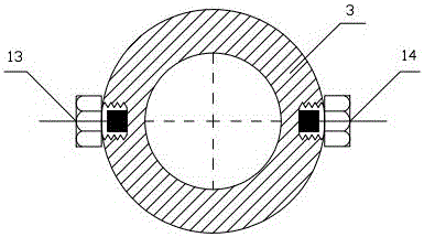 Nonmetallic coating corrosion fatigue performance testing device and method