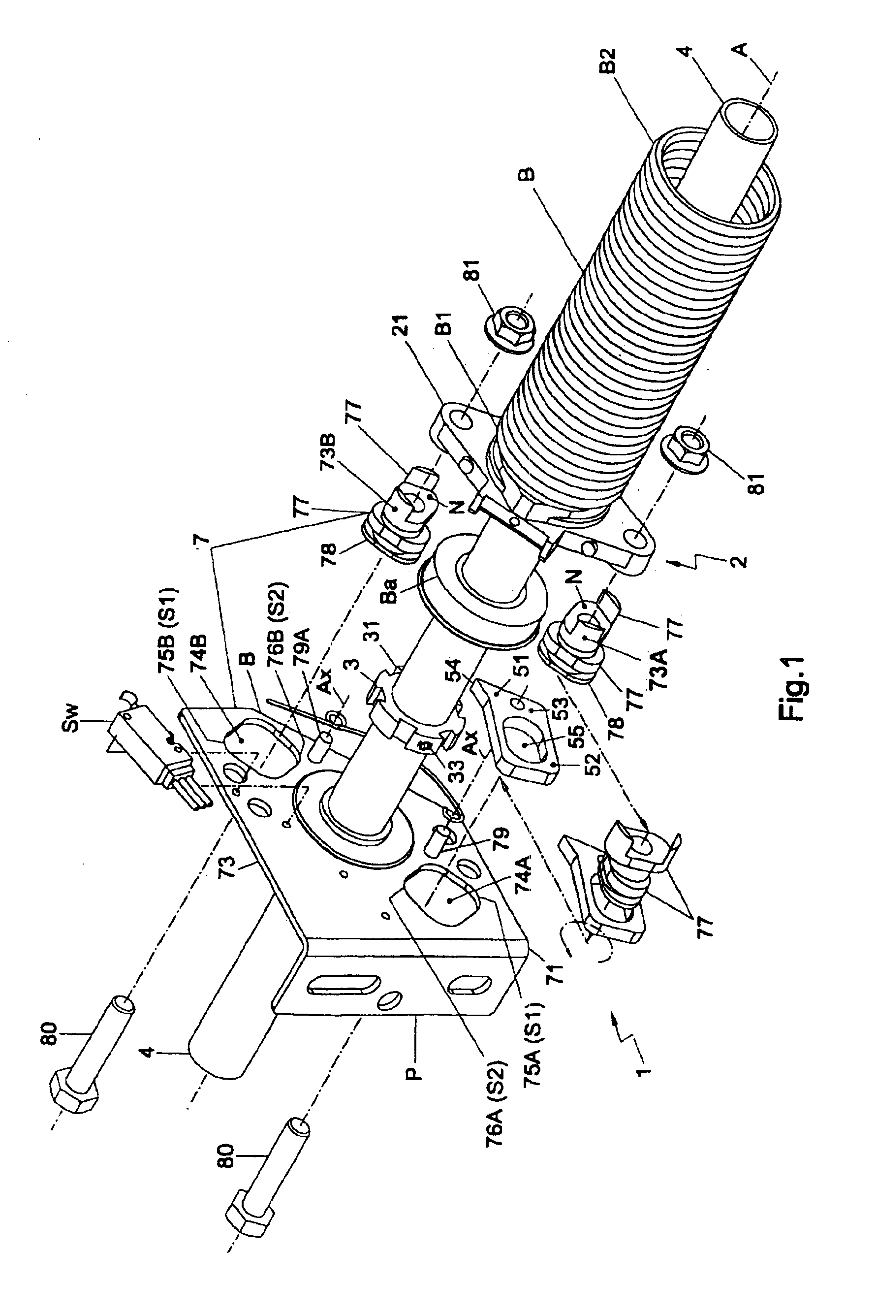 Drop-catch mechanism for an overhead door