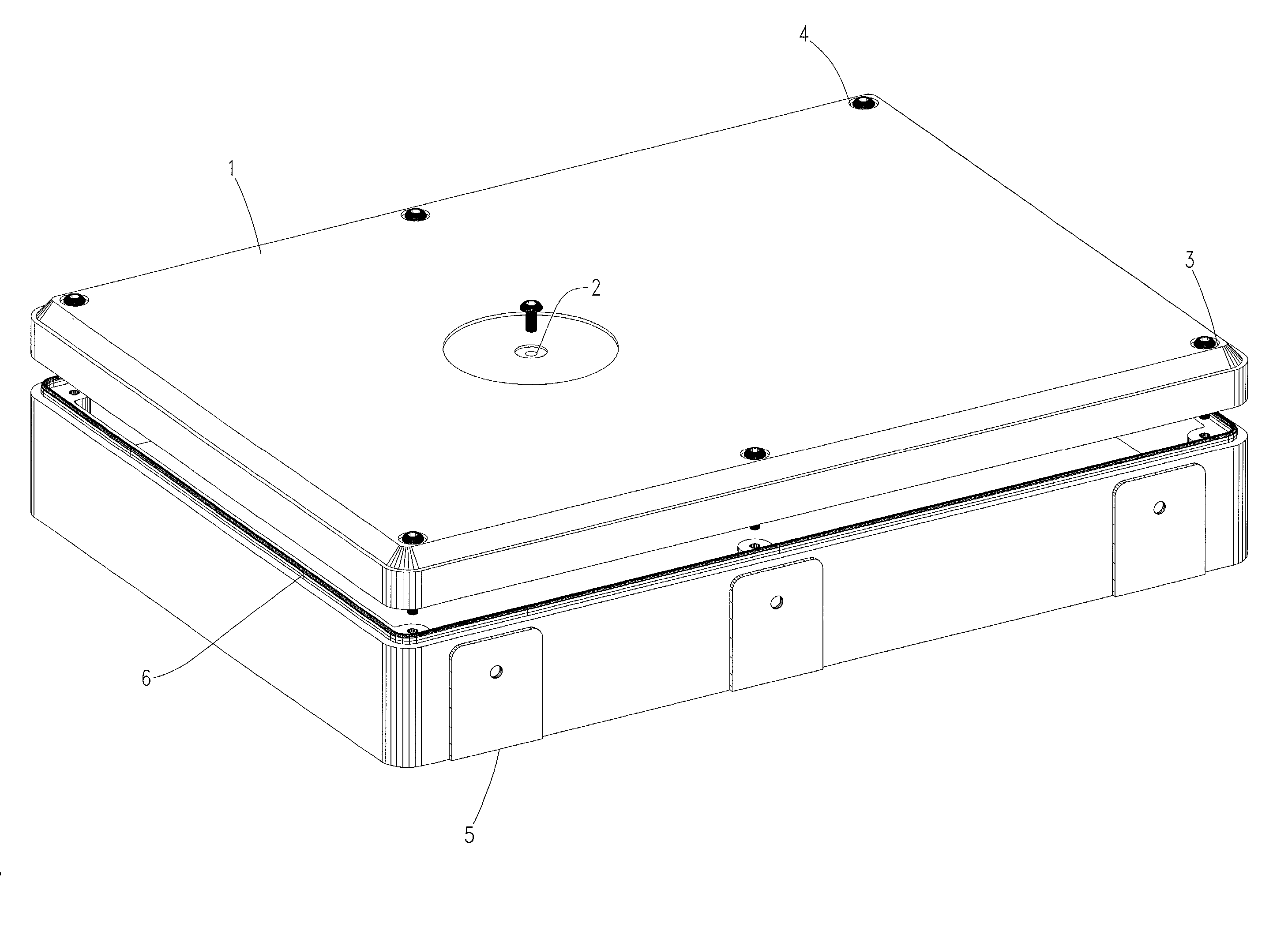 Cover for magnetic or optical hard disk drive