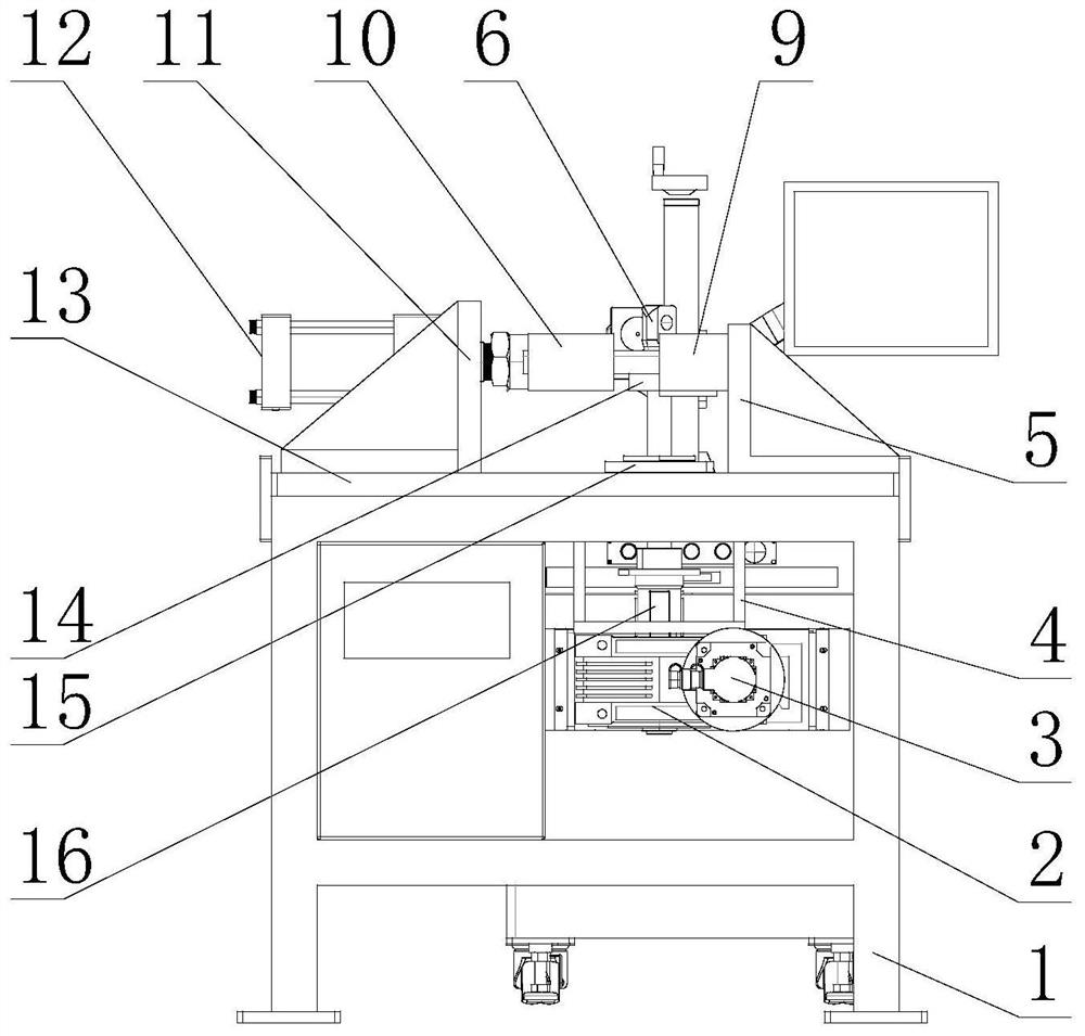 Ball pin assembly torsion test marking device and test method