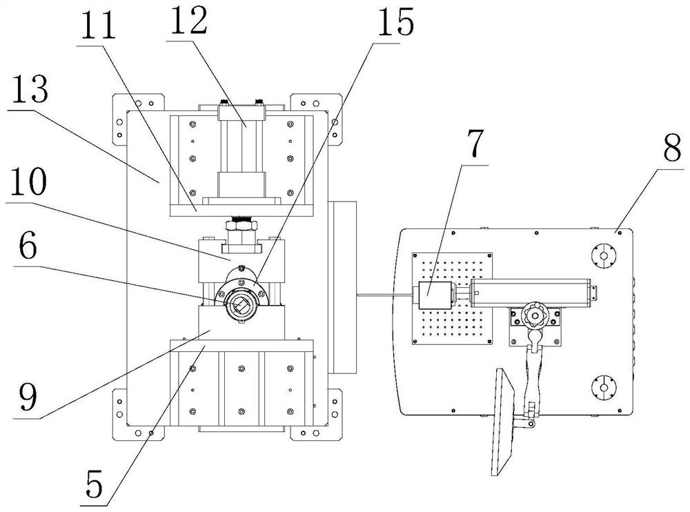 Ball pin assembly torsion test marking device and test method