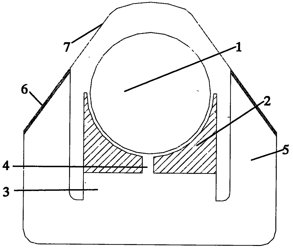 Rocket-borne sensor damping device