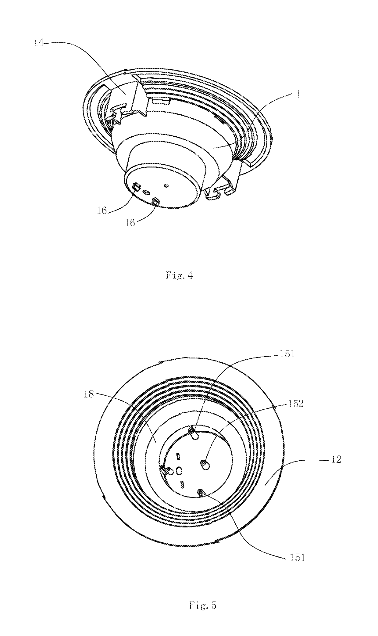 Embedded LED downlight