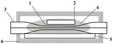 Temperature control tunable optical fiber filter based on micro-nano optical fibers and manufacturing method