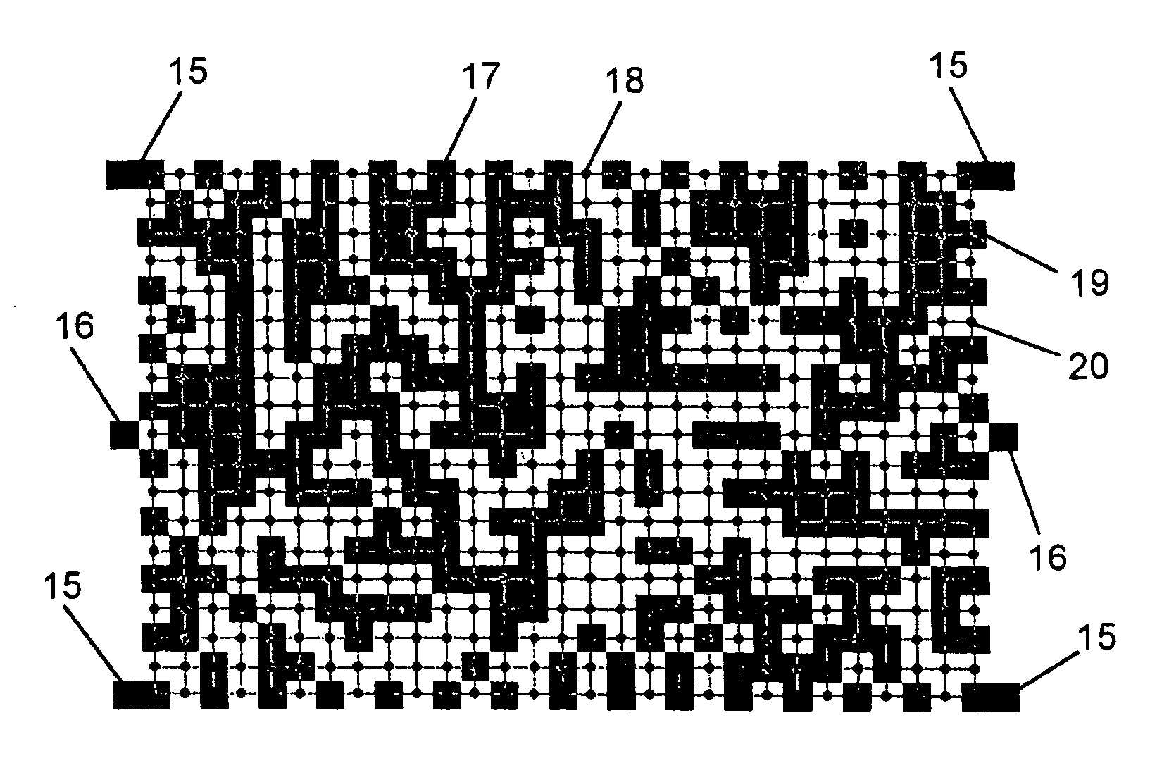 Synchronous two-dimensional barcode system with all-around information, and reading method thereof