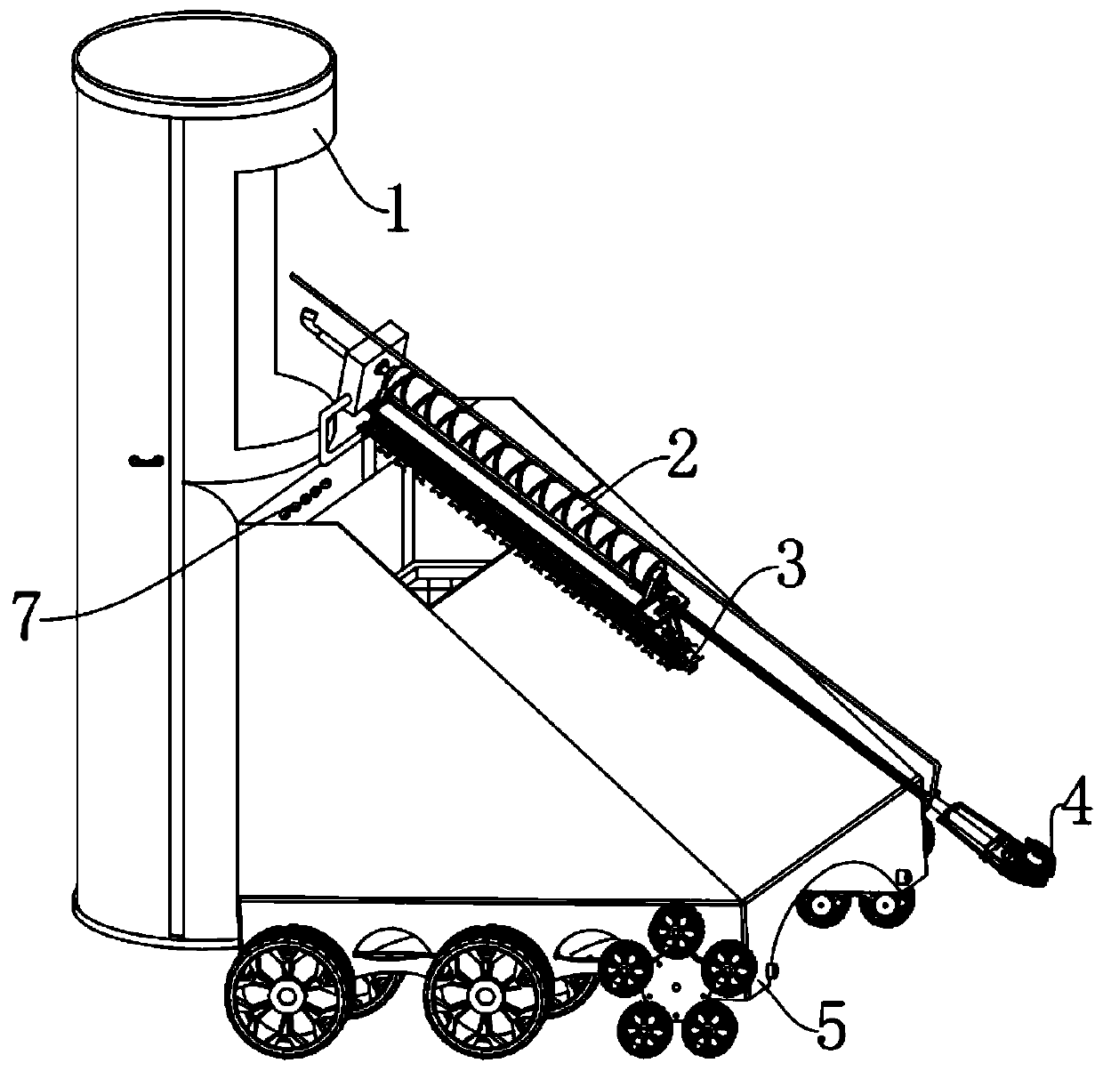 A protective vehicle for non-destructive picking of gooseberries