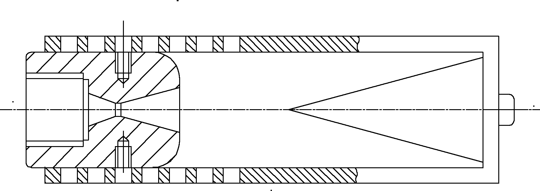 Three-phase jet extinguishing method