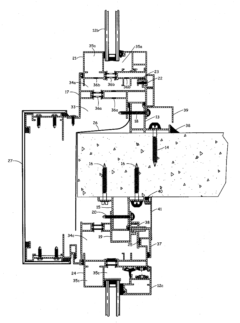 Airloop window wall system