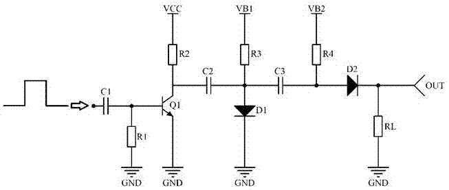 Adjustable pulse width pulse generating circuit for semiconductor laser