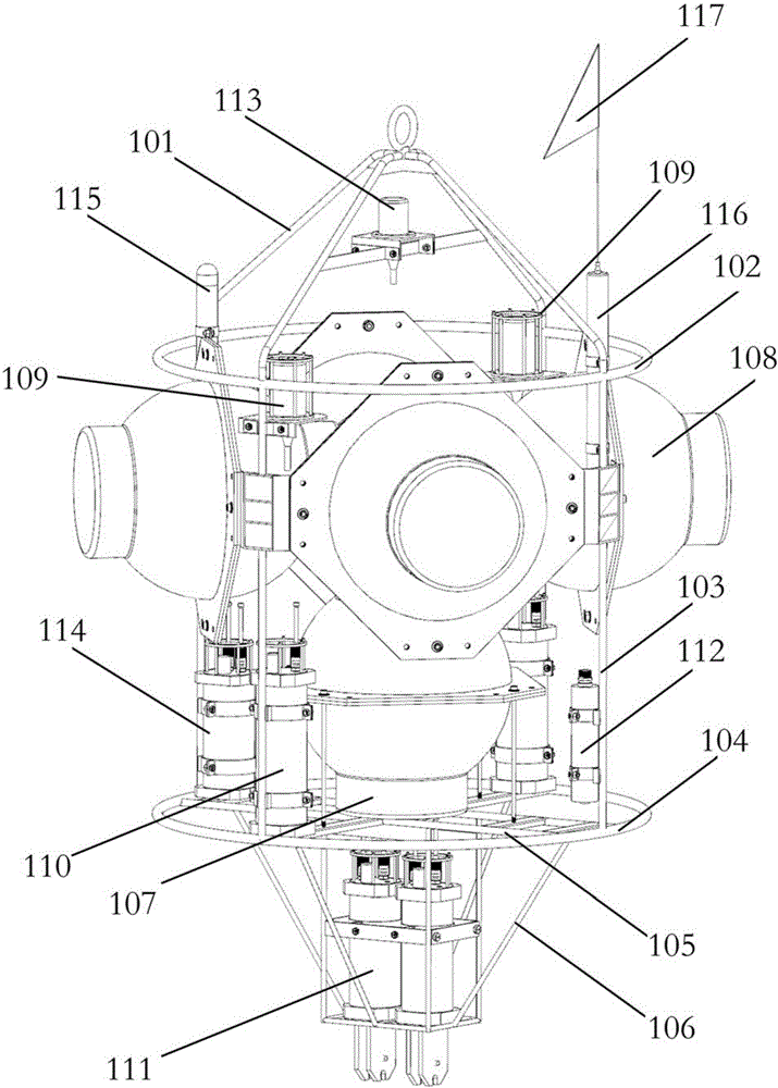 Seabed subbottom observation platform